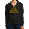 Women's Fitted Jersey Full Zip Hoodie Thumbnail
