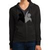 Women's Fitted Jersey Full Zip Hoodie Thumbnail