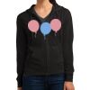 Women's Fitted Jersey Full Zip Hoodie Thumbnail