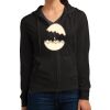 Women's Fitted Jersey Full Zip Hoodie Thumbnail