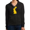 Women's Fitted Jersey Full Zip Hoodie Thumbnail