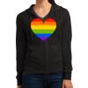 Women's Fitted Jersey Full Zip Hoodie Thumbnail