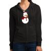 Women's Fitted Jersey Full Zip Hoodie Thumbnail