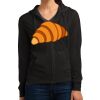 Women's Fitted Jersey Full Zip Hoodie Thumbnail