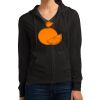 Women's Fitted Jersey Full Zip Hoodie Thumbnail