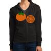 Women's Fitted Jersey Full Zip Hoodie Thumbnail