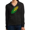 Women's Fitted Jersey Full Zip Hoodie Thumbnail