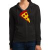 Women's Fitted Jersey Full Zip Hoodie Thumbnail
