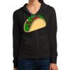 Women's Fitted Jersey Full Zip Hoodie Thumbnail