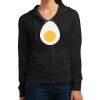 Women's Fitted Jersey Full Zip Hoodie Thumbnail