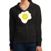 Women's Fitted Jersey Full Zip Hoodie Thumbnail