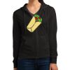 Women's Fitted Jersey Full Zip Hoodie Thumbnail