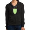 Women's Fitted Jersey Full Zip Hoodie Thumbnail
