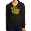 Women's Fitted Jersey Full Zip Hoodie Thumbnail