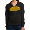 Women's Fitted Jersey Full Zip Hoodie Thumbnail