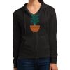 Women's Fitted Jersey Full Zip Hoodie Thumbnail