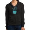 Women's Fitted Jersey Full Zip Hoodie Thumbnail
