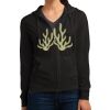 Women's Fitted Jersey Full Zip Hoodie Thumbnail