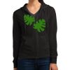 Women's Fitted Jersey Full Zip Hoodie Thumbnail
