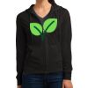 Women's Fitted Jersey Full Zip Hoodie Thumbnail