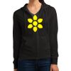 Women's Fitted Jersey Full Zip Hoodie Thumbnail