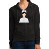 Women's Fitted Jersey Full Zip Hoodie Thumbnail
