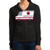 Women's Fitted Jersey Full Zip Hoodie Thumbnail