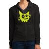 Women's Fitted Jersey Full Zip Hoodie Thumbnail