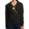 Women's Fitted Jersey Full Zip Hoodie Thumbnail