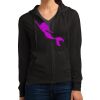 Women's Fitted Jersey Full Zip Hoodie Thumbnail