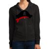 Women's Fitted Jersey Full Zip Hoodie Thumbnail