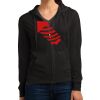 Women's Fitted Jersey Full Zip Hoodie Thumbnail