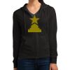 Women's Fitted Jersey Full Zip Hoodie Thumbnail