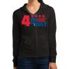 Women's Fitted Jersey Full Zip Hoodie Thumbnail