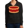 Women's Fitted Jersey Full Zip Hoodie Thumbnail
