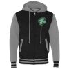 Unisex Heavyweight Varsity Full-Zip Hooded Sweatshirt Thumbnail