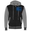 Unisex Heavyweight Varsity Full-Zip Hooded Sweatshirt Thumbnail