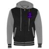 Unisex Heavyweight Varsity Full-Zip Hooded Sweatshirt Thumbnail