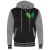 Unisex Heavyweight Varsity Full-Zip Hooded Sweatshirt Thumbnail