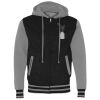 Unisex Heavyweight Varsity Full-Zip Hooded Sweatshirt Thumbnail