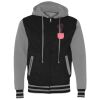 Unisex Heavyweight Varsity Full-Zip Hooded Sweatshirt Thumbnail