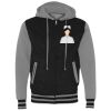 Unisex Heavyweight Varsity Full-Zip Hooded Sweatshirt Thumbnail
