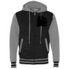 Unisex Heavyweight Varsity Full-Zip Hooded Sweatshirt Thumbnail