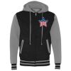 Unisex Heavyweight Varsity Full-Zip Hooded Sweatshirt Thumbnail