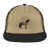 Flat Bill Snapback Trucker Cap Thumbnail