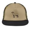 Flat Bill Snapback Trucker Cap Thumbnail