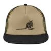 Flat Bill Snapback Trucker Cap Thumbnail