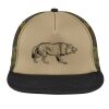 Flat Bill Snapback Trucker Cap Thumbnail