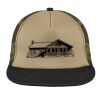 Flat Bill Snapback Trucker Cap Thumbnail