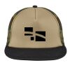 Flat Bill Snapback Trucker Cap Thumbnail